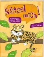 bokomslag Rätsel mich! Buchstaben - Wörter - Sätze