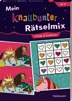 Mein knallbunter Rätselmix. Pferde & Einhörner