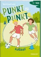 Total bunt von Punkt zu Punkt. Fußball. Von 1 bis 100
