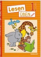 bokomslag Lesen üben 1. Klasse