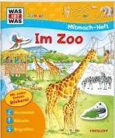 bokomslag WAS IST WAS Junior Mitmach-Heft Zoo