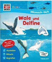 bokomslag WAS IST WAS Junior Mitmach-Heft. Wale und Delfine.