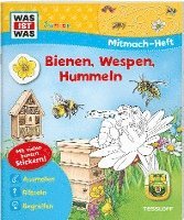 bokomslag WAS IST WAS Junior Mitmach-Heft Bienen, Wespen, Hummeln