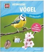 bokomslag WAS IST WAS Stickerheft Heimische Vögel