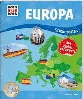 bokomslag WAS IST WAS Stickeratlas Europa