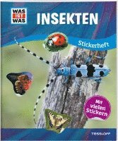 bokomslag WAS IST WAS Stickerheft Insekten