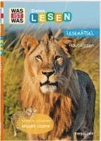 bokomslag WAS IST WAS Erstes Lesen Leserätsel Heft 10. Raubkatzen