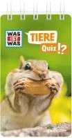 bokomslag WAS IST WAS Quiz Tiere
