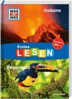 bokomslag WAS IST WAS Erstes Lesen Doppelband 3.Vulkane/Regenwald