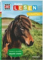 bokomslag WAS IST WAS Erstes Lesen. Leserätsel Pferde und Ponys