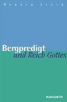 bokomslag Bergpredigt und Reich Gottes