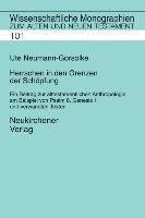 Wissenschaftliche Monographien zum Alten und Neuen Testament