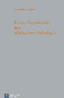 bokomslag Kurze Grammatik des Biblischen HebrÃ¿isch