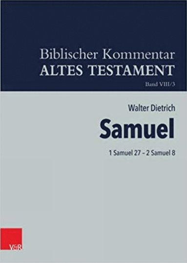 bokomslag 1 Samuel 27 2 Samuel 8