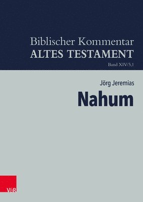 Jorg Jeremias, Jorg Jeremias - Nahum, Inbunden
