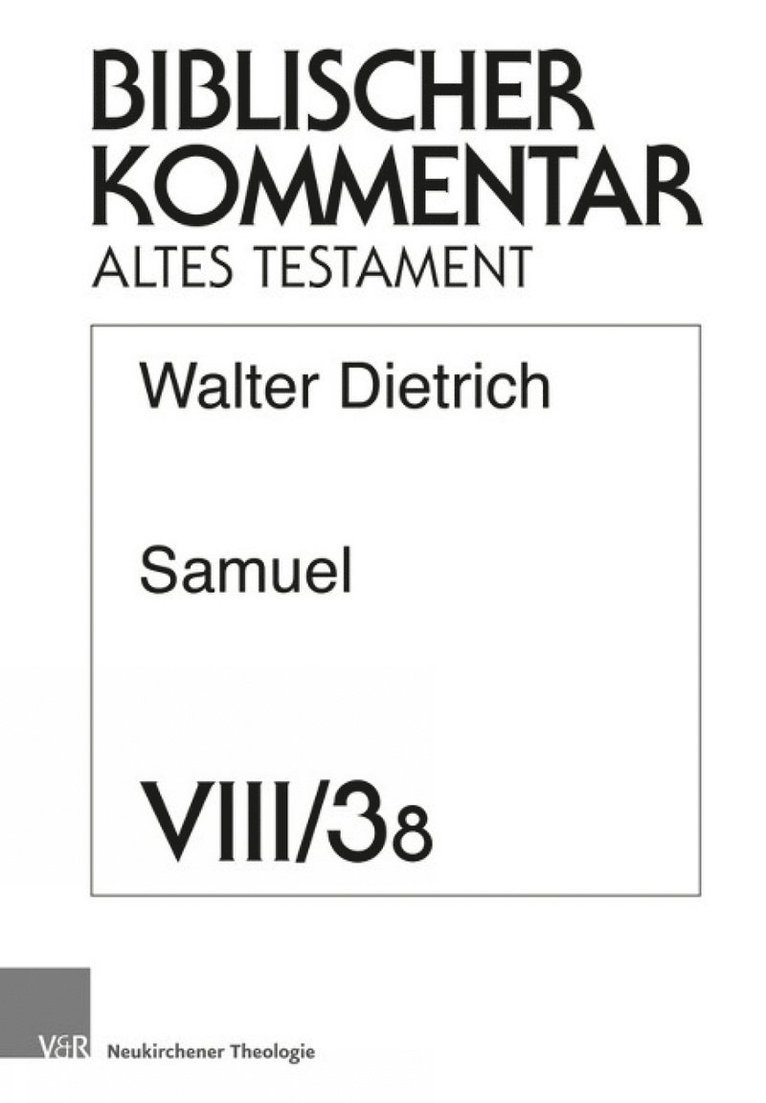 Walter Dietrich - Biblischer Kommentar Altes Testament - Ausgabe in Lieferungen, Häftad