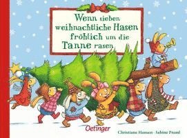 bokomslag Wenn sieben weihnachtliche Hasen frohlich um die Tanne rasen