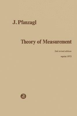 bokomslag Theory of Measurement