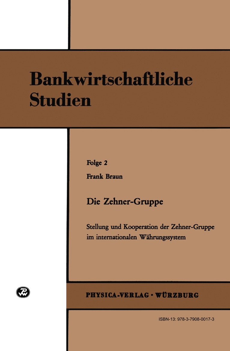 Frank Braun - Die Zehner-Gruppe, Häftad