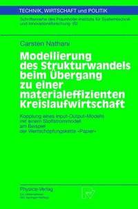 bokomslag Modellierung des Strukturwandels beim bergang zu einer materialeffizienten Kreislaufwirtschaft