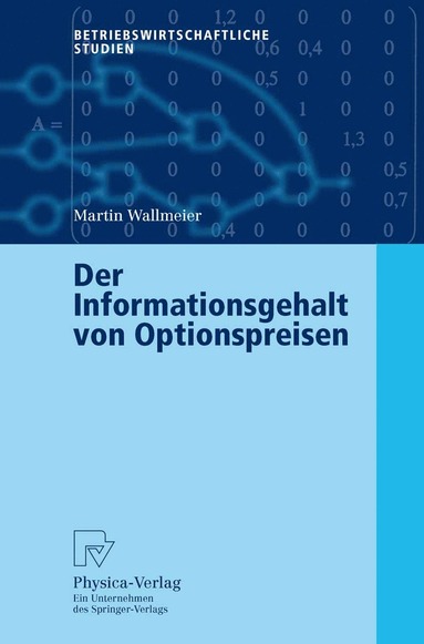 bokomslag Der Informationsgehalt von Optionspreisen