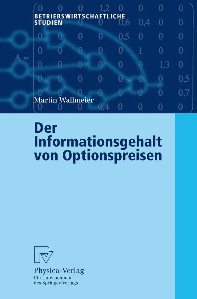 Der Informationsgehalt von Optionspreisen 1