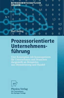 bokomslag Prozessorientierte Unternehmensfhrung