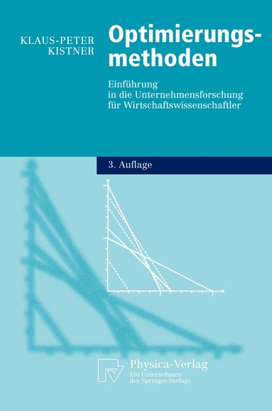Klaus-Peter Kistner - Optimierungsmethoden, Häftad