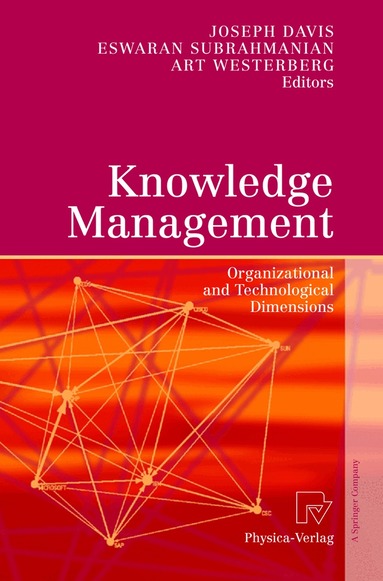 Joseph Davis, Eswaran Subrahmanian, Art Westerberg - Knowledge Management, Inbunden