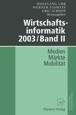 Wirtschaftsinformatik 2003/Band II 1