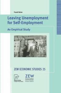 bokomslag Leaving Unemployment for Self-Employment