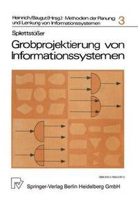 bokomslag Grobprojektierung von Informationssystemen