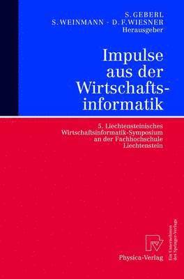 bokomslag Impulse aus der Wirtschaftsinformatik