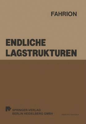Roland Fahrion - Endliche Lagstrukturen, Häftad