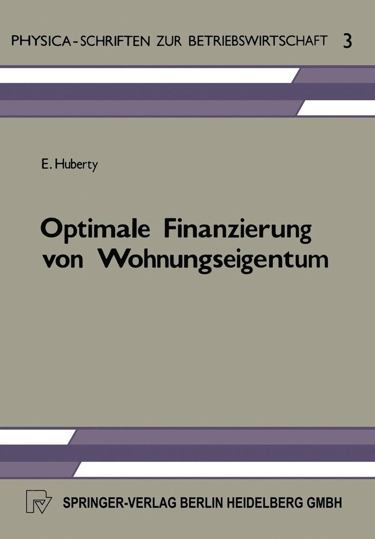 Optimale Finanzierung von Wohnungseigentum 1