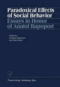 bokomslag Paradoxical Effects of Social Behavior