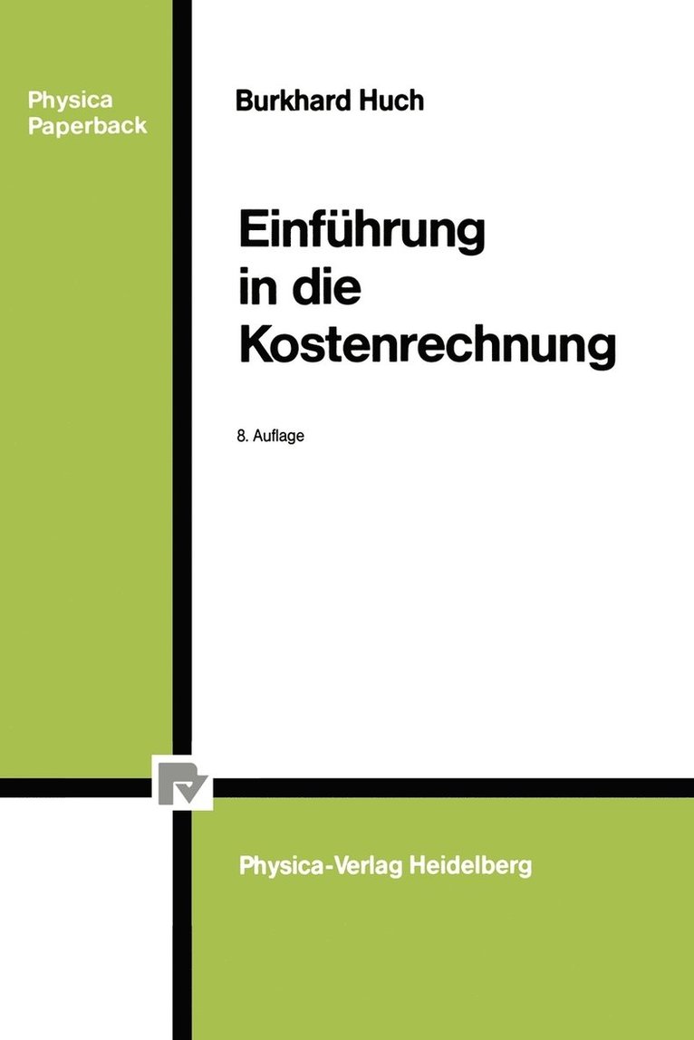 Einführung in die Kostenrechnung