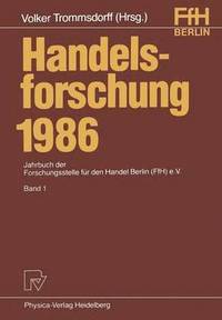 bokomslag Handelsforschung 1986