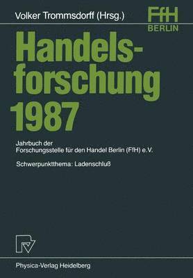 Handelsforschung 1987 1