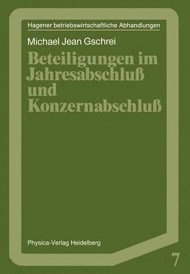 bokomslag Beteiligungen im Jahresabschlu und Konzernabschlu