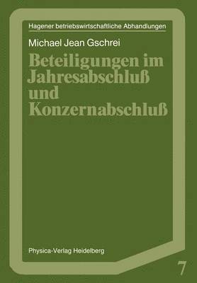 Beteiligungen im Jahresabschluß und Konzernabschluß 1