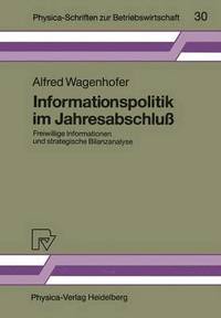 bokomslag Informationspolitik im Jahresabschluß