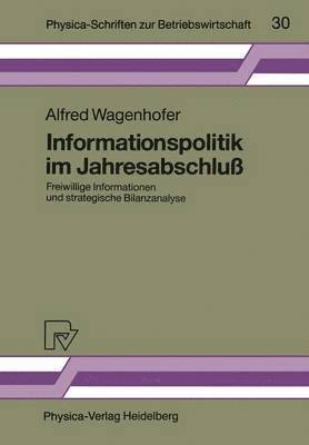 bokomslag Informationspolitik im Jahresabschlu