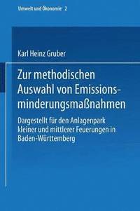 bokomslag Zur methodischen Auswahl von Emissionsminderungsmaßnahmen