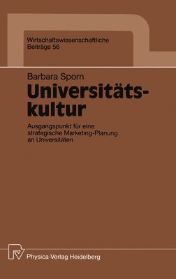 bokomslag Universittskultur