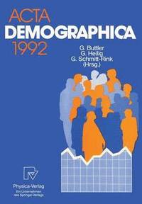 bokomslag Acta Demographica 1992