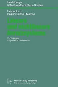 bokomslag Lineare und nichtlineare Anreizsysteme