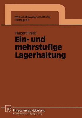 bokomslag Ein- und mehrstufige Lagerhaltung