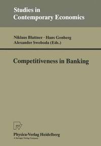 bokomslag Competitiveness in Banking