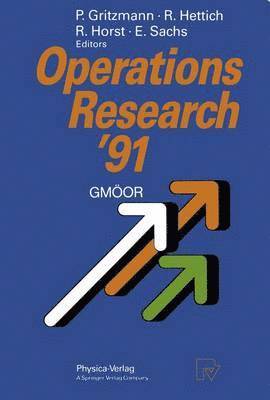 bokomslag Operations Research '91
